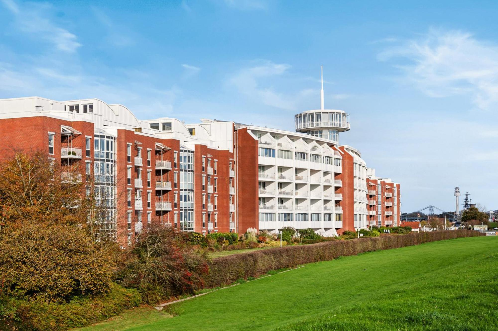 Strand-Apartment, Strandkorb, Meeresrauschen, Parkplatz فيلهلمسهافن المظهر الخارجي الصورة